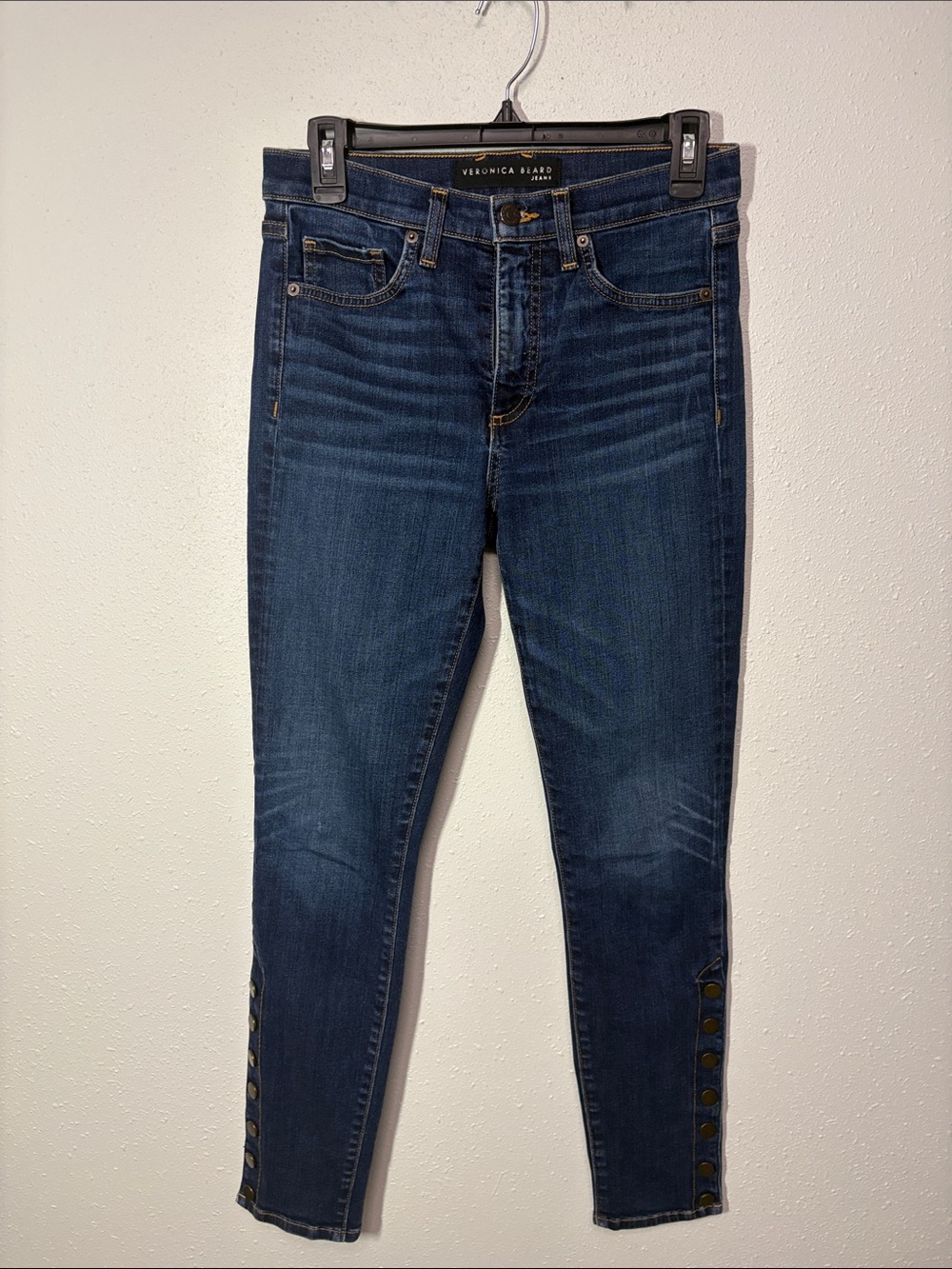Veronica Beard Debbie Skinny High Rise Jeans Size 26
